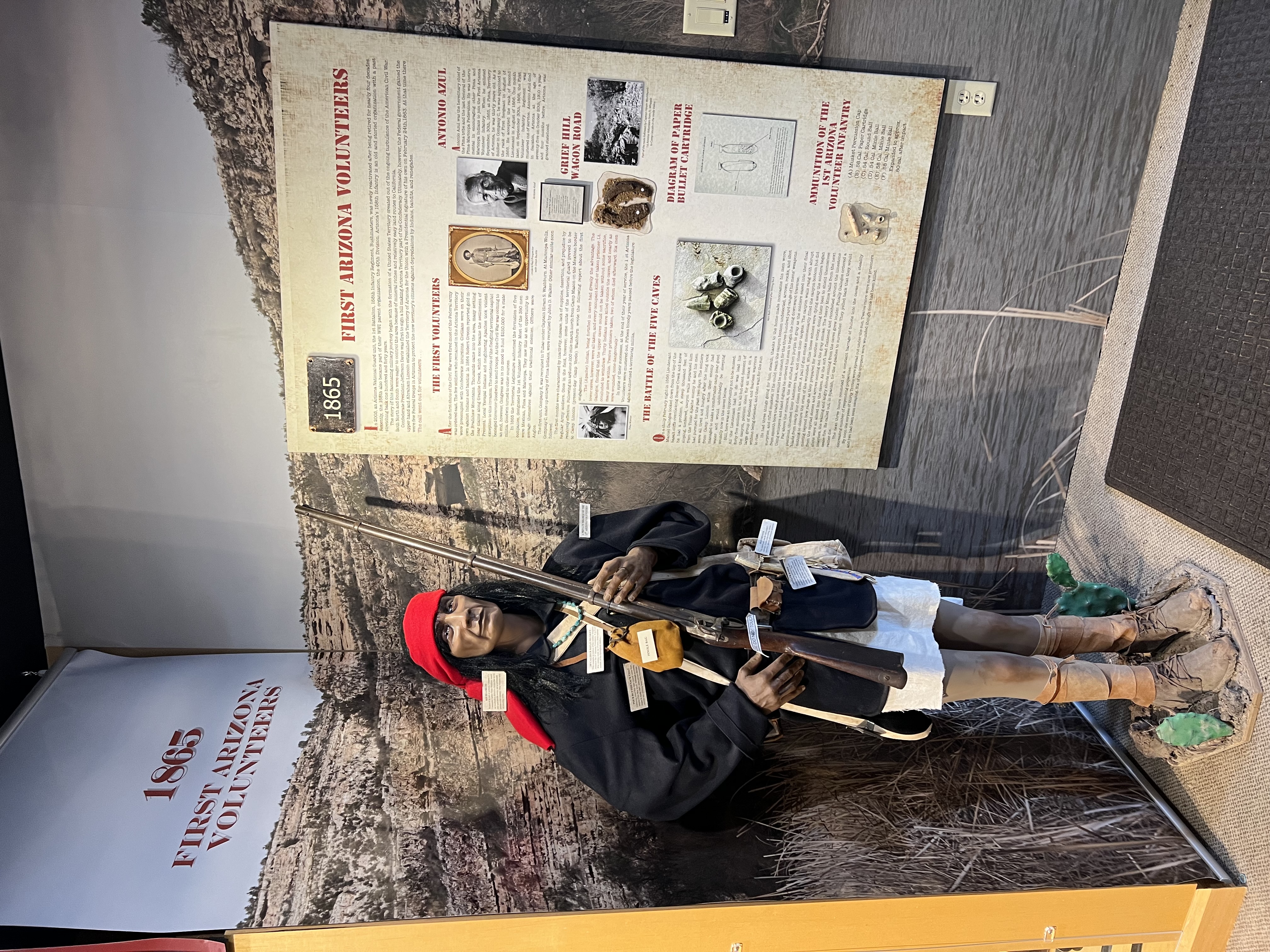 Fort Tuthill Military Museum Flagstaff, AZ Interactive Displays